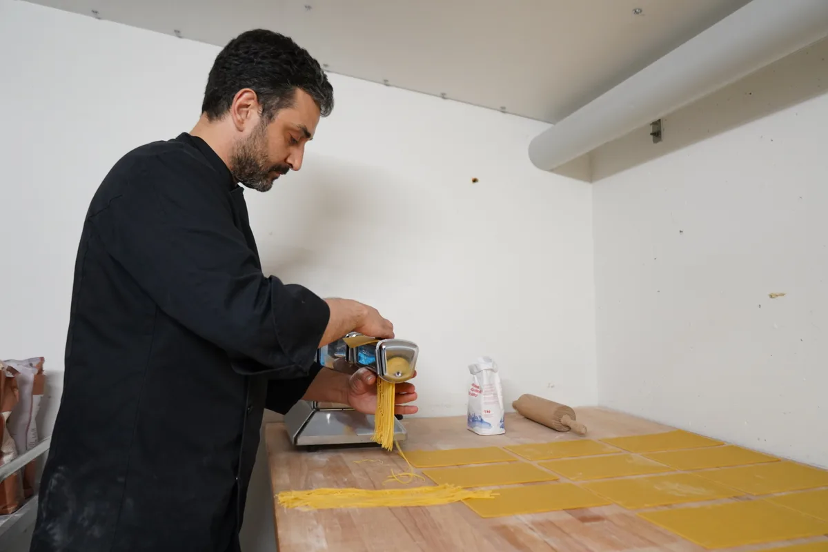 Alessandro Di Girolamo macht alle Teigwaren selbst